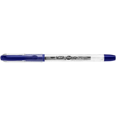 Penna gel con cappuccio BIC Gelocity Stic 0,5 mm blu 968484